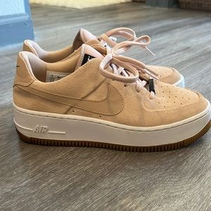 Pink Nike Air Forces